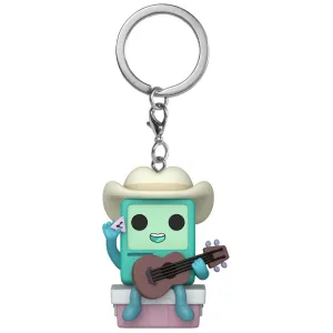 Брелок Funko Pocket POP! TV Adventure Time Cowboy BMO w/Guitar 92109