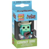 Брелок Funko Pocket POP! TV Adventure Time Cowboy BMO w/Guitar 92109