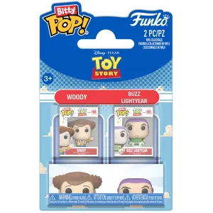 Набор Funko Bitty POP! Disney Toy Story Woody & Buzz Lightyear 2шт 94219