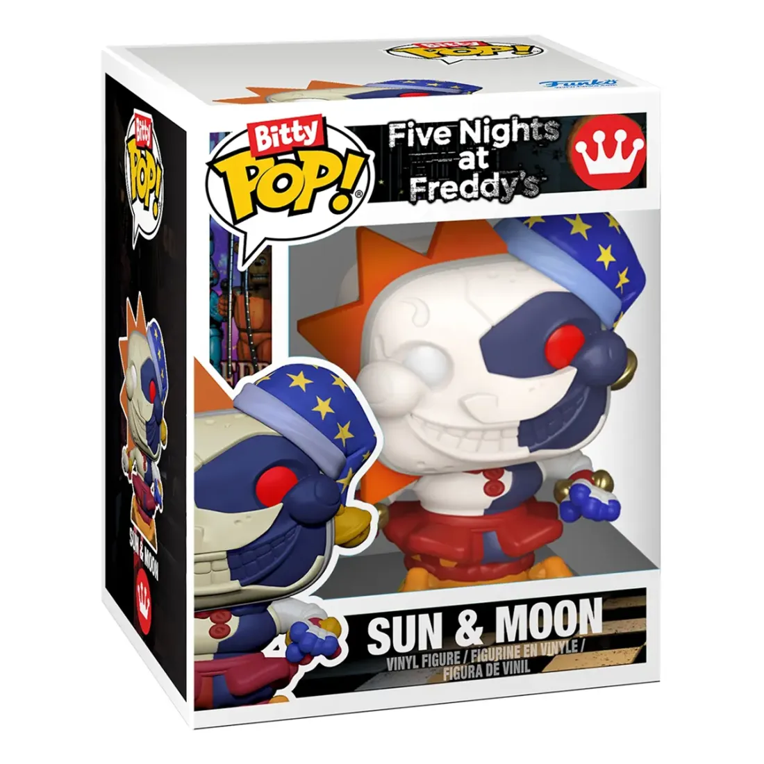 Набор Funko Bitty POP! FNAF S2 Freddy+Marionette+Lolbit+Sun & Moon w/Chase 4шт 92956