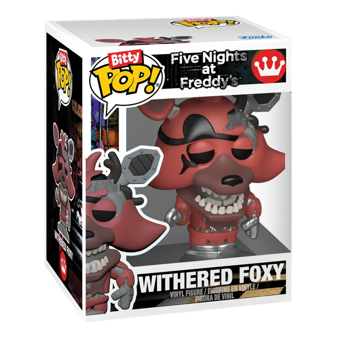 Набор Funko Bitty POP! FNAF S2 Withered Freddy+Bonnie+Chica+Foxy 4шт 92957