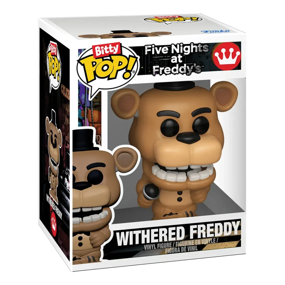 Набор Funko Bitty POP! FNAF S2 Withered Freddy+Bonnie+Chica+Foxy 4шт 92957