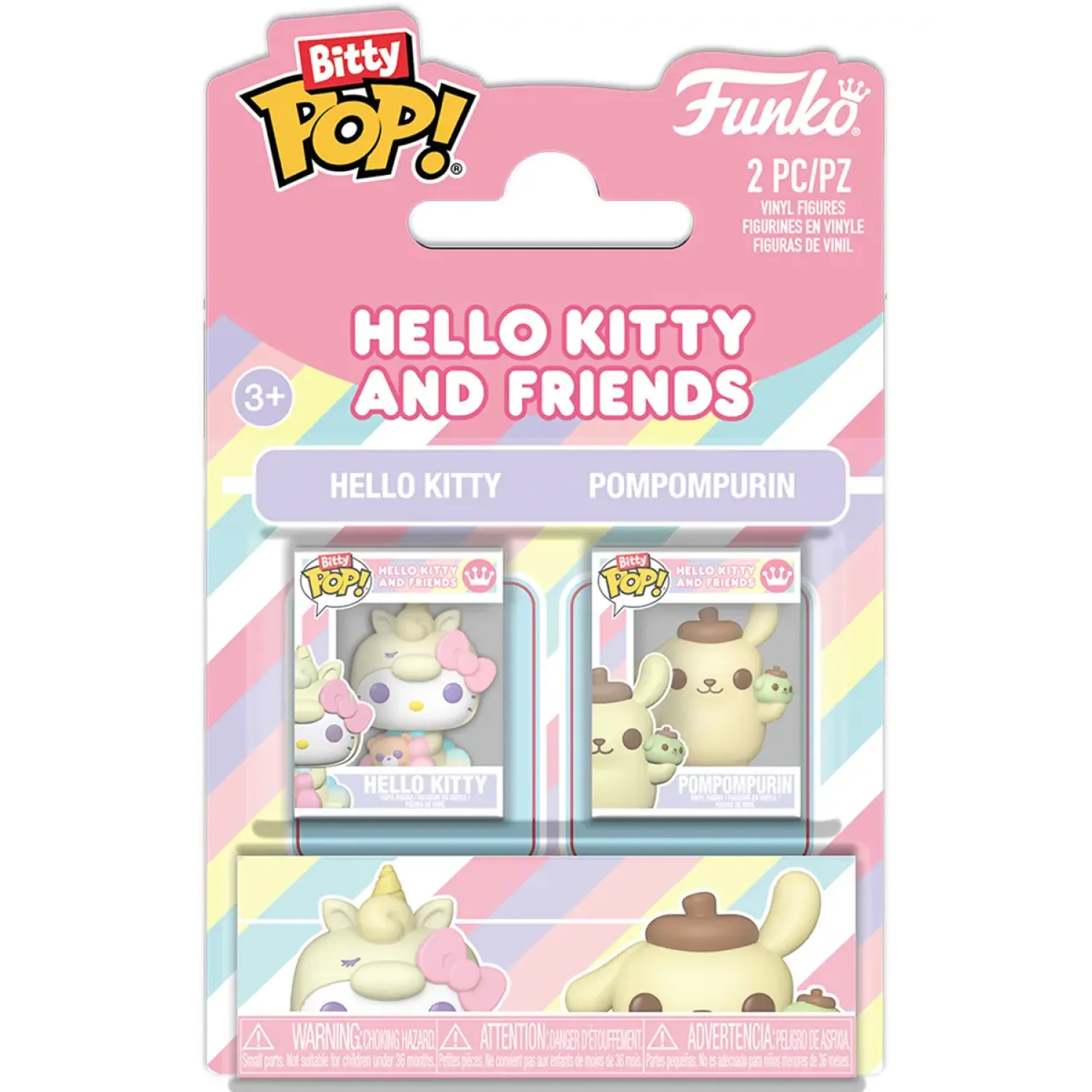 Набор Funko Bitty POP! Hello Kitty And Friends Hello Kitty & PomPom 2шт 94212