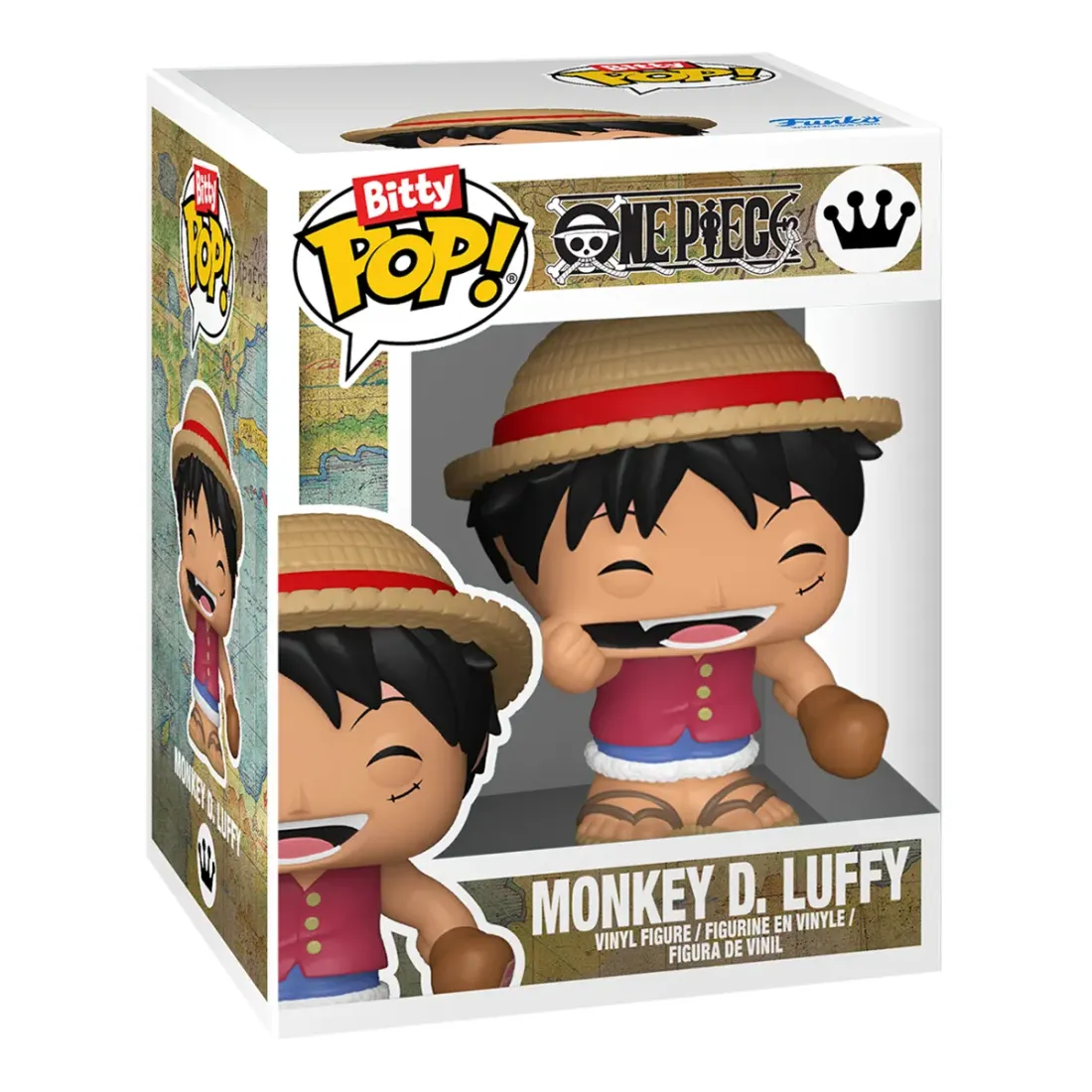 Набор Funko Bitty POP! One Piece Monkey D. Luffy & Nami 2шт 94220