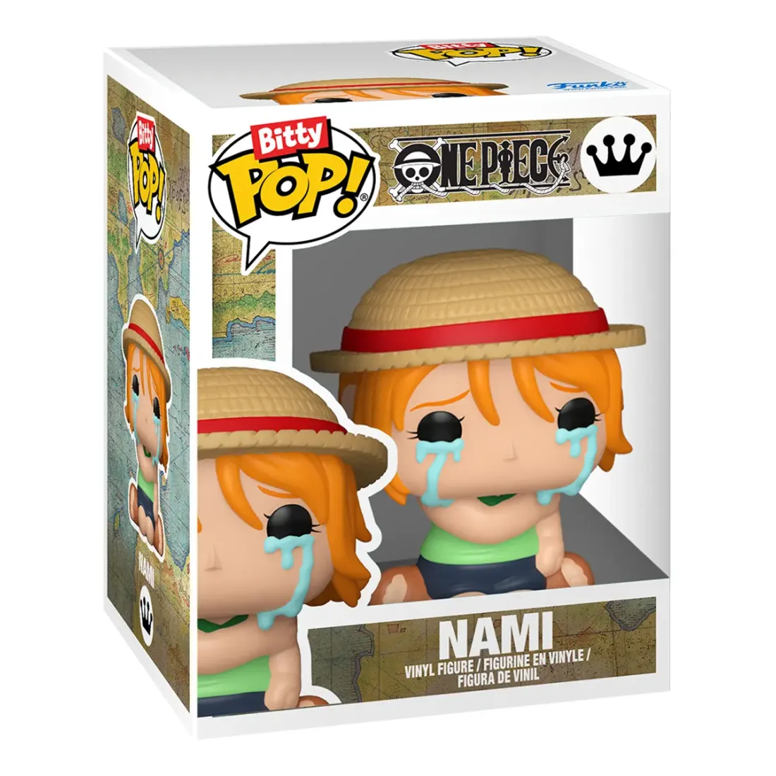 Набор Funko Bitty POP! One Piece Monkey D. Luffy & Nami 2шт 94220