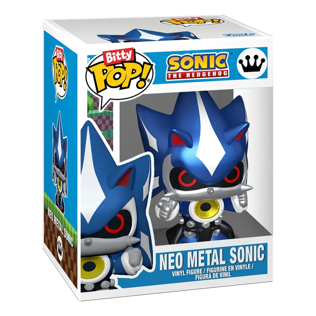 Набор Funko Bitty POP! Sonic the Hedgehog Shadow+Rouge+Sonic+Silver 4шт 92958