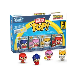 Набор Funko Bitty POP! Sonic the Hedgehog Sonic+Amy+Tails+Knuckles 4шт 92959