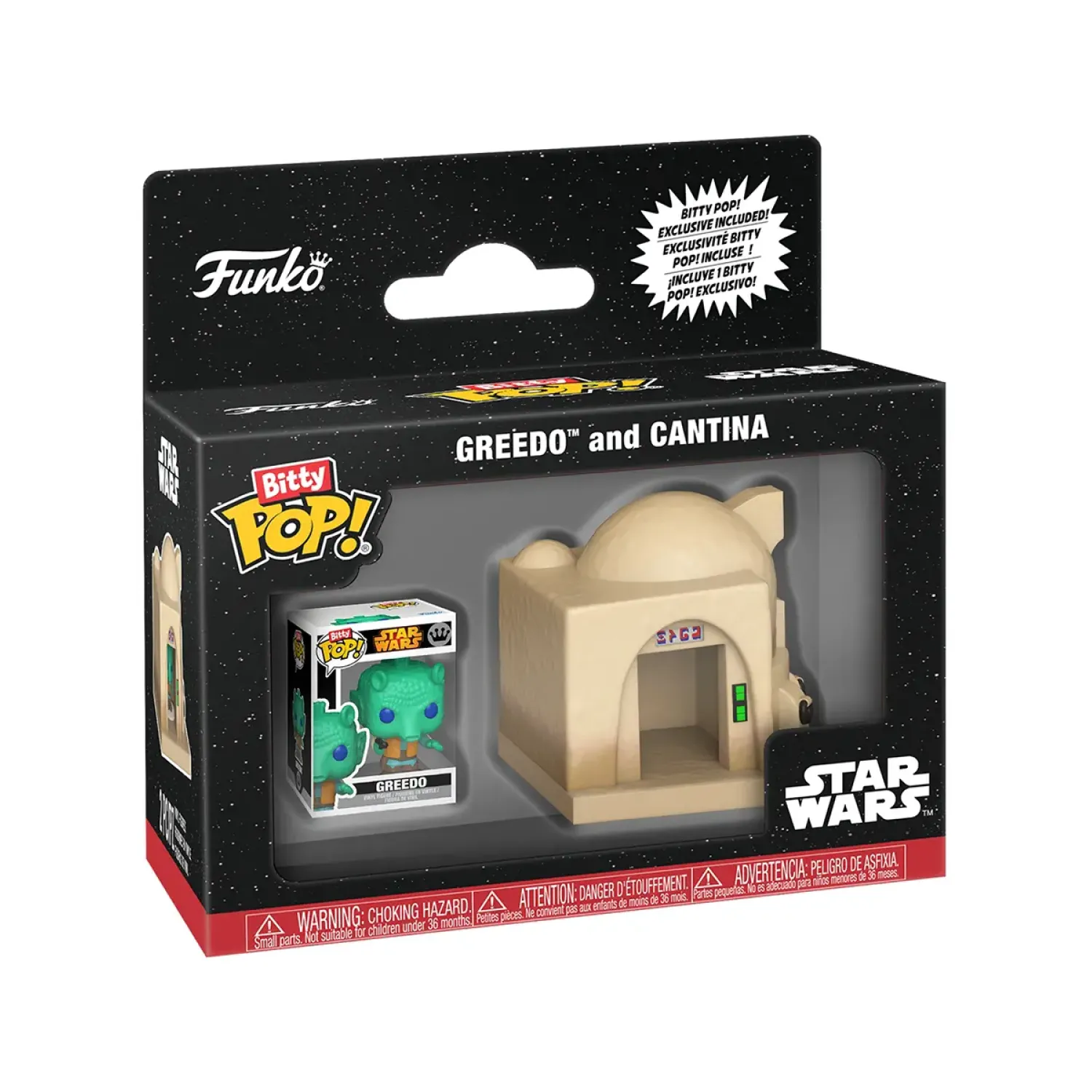 Набор Funko Bitty POP! Towns Star Wars Greedo and Cantina 92967