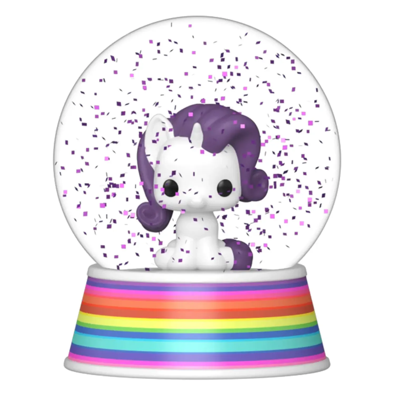 Снежный шар Funko Mini Glitter Globes My Little Pony Rarity 89594