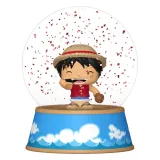 Снежный шар Funko Mini Glitter Globes One Piece Luffy 92275