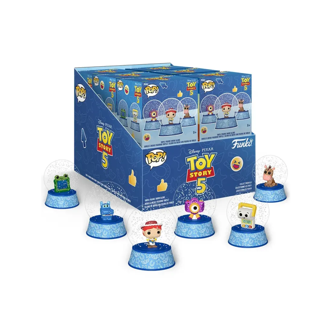 Снежный шар Funko Mystery Minis Snow Globes Disney Toy Story 5 1 штука в ассортим (из 6) 92058