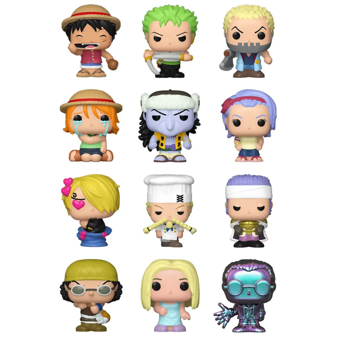 Фигурка Funko Bitty POP! One Piece Mystery 1 штука в ассортименте (из12) 86898