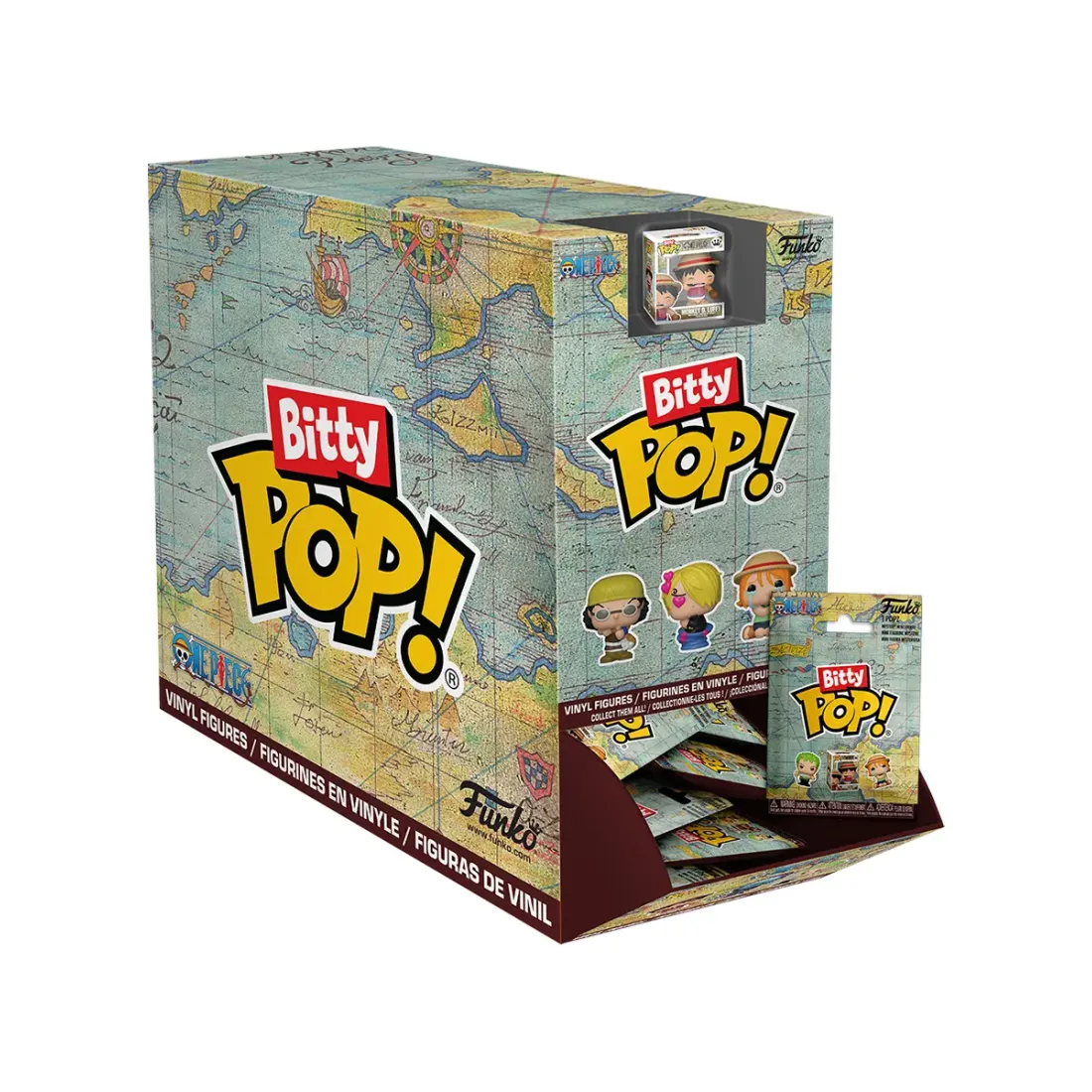 Фигурка Funko Bitty POP! One Piece Mystery 1 штука в ассортименте (из12) 86898