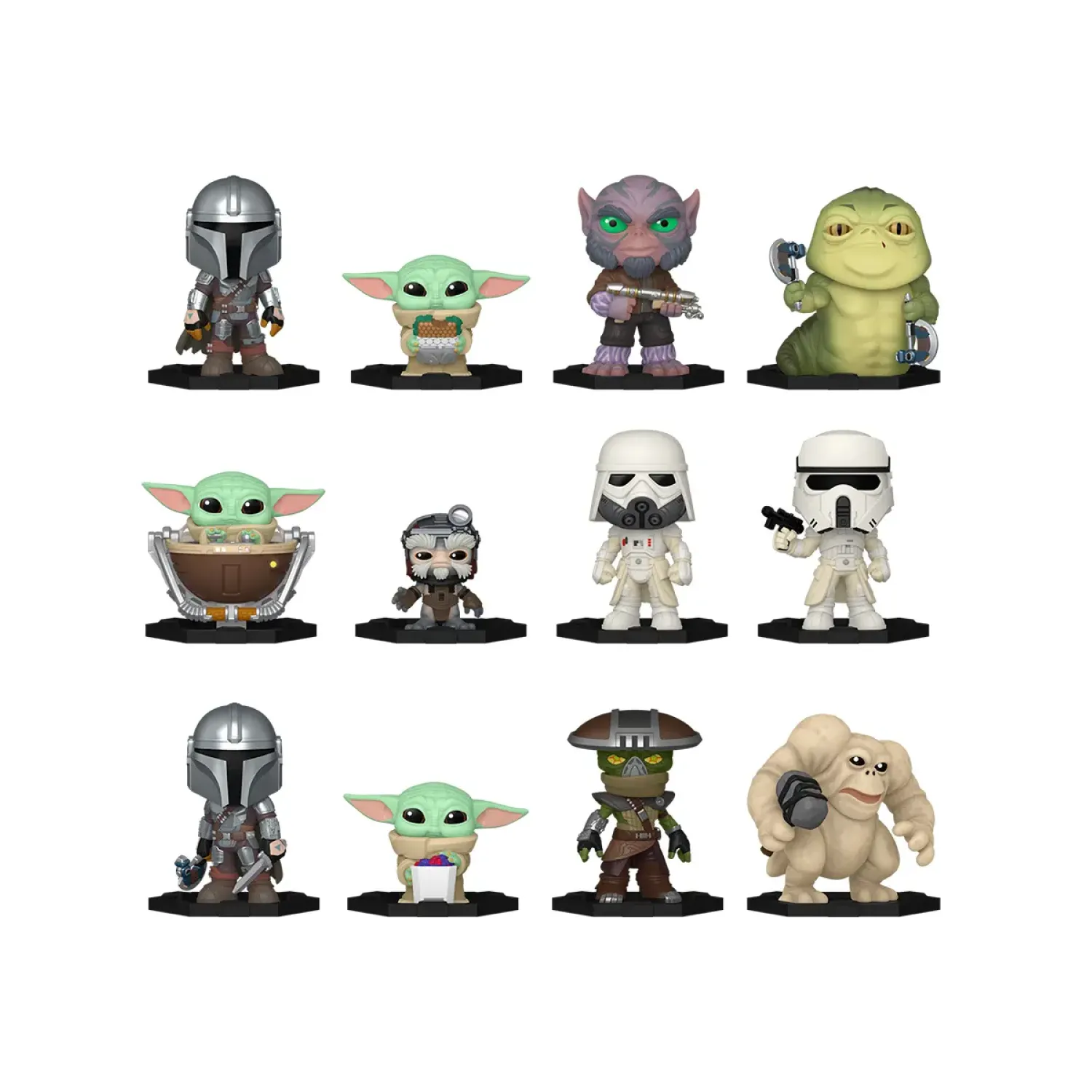 Фигурка Funko Mystery Minis Star Wars M & G S2 1 штука в ассортименте (из12) 90819