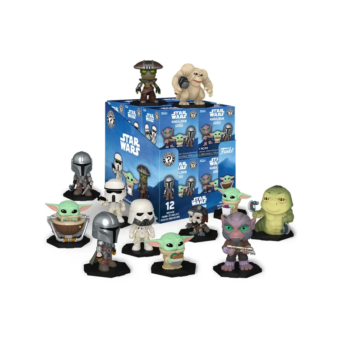 Фигурка Funko Mystery Minis Star Wars M & G S2 1 штука в ассортименте (из12) 90819