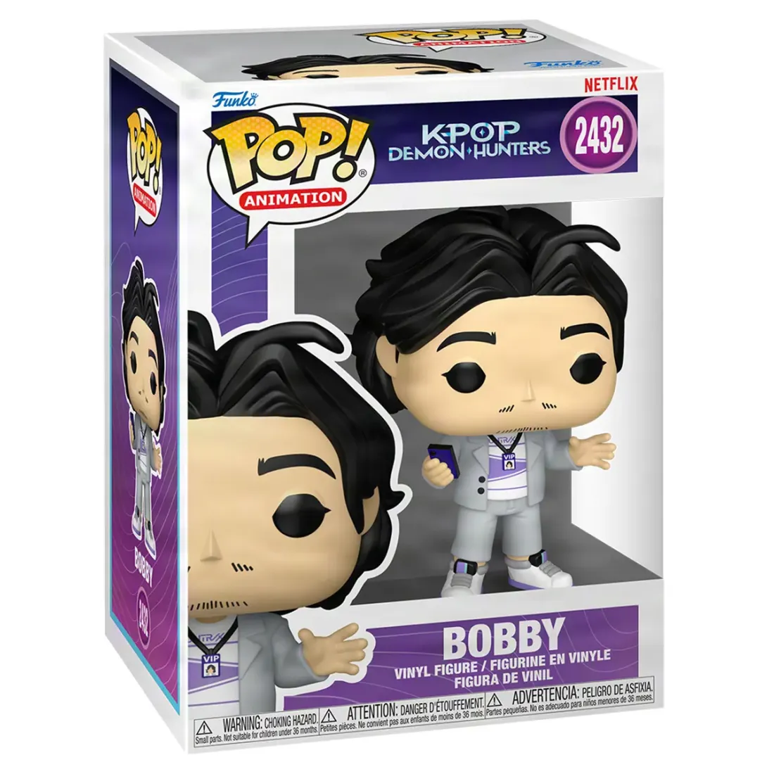 Фигурка Funko POP! Animation KPop Demon Hunters Bobby (2432) 95804