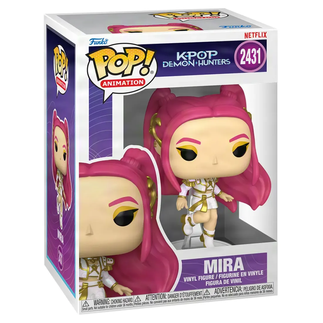 Фигурка Funko POP! Animation KPop Demon Hunters Mira (What It Sounds Like) (2431) 95805
