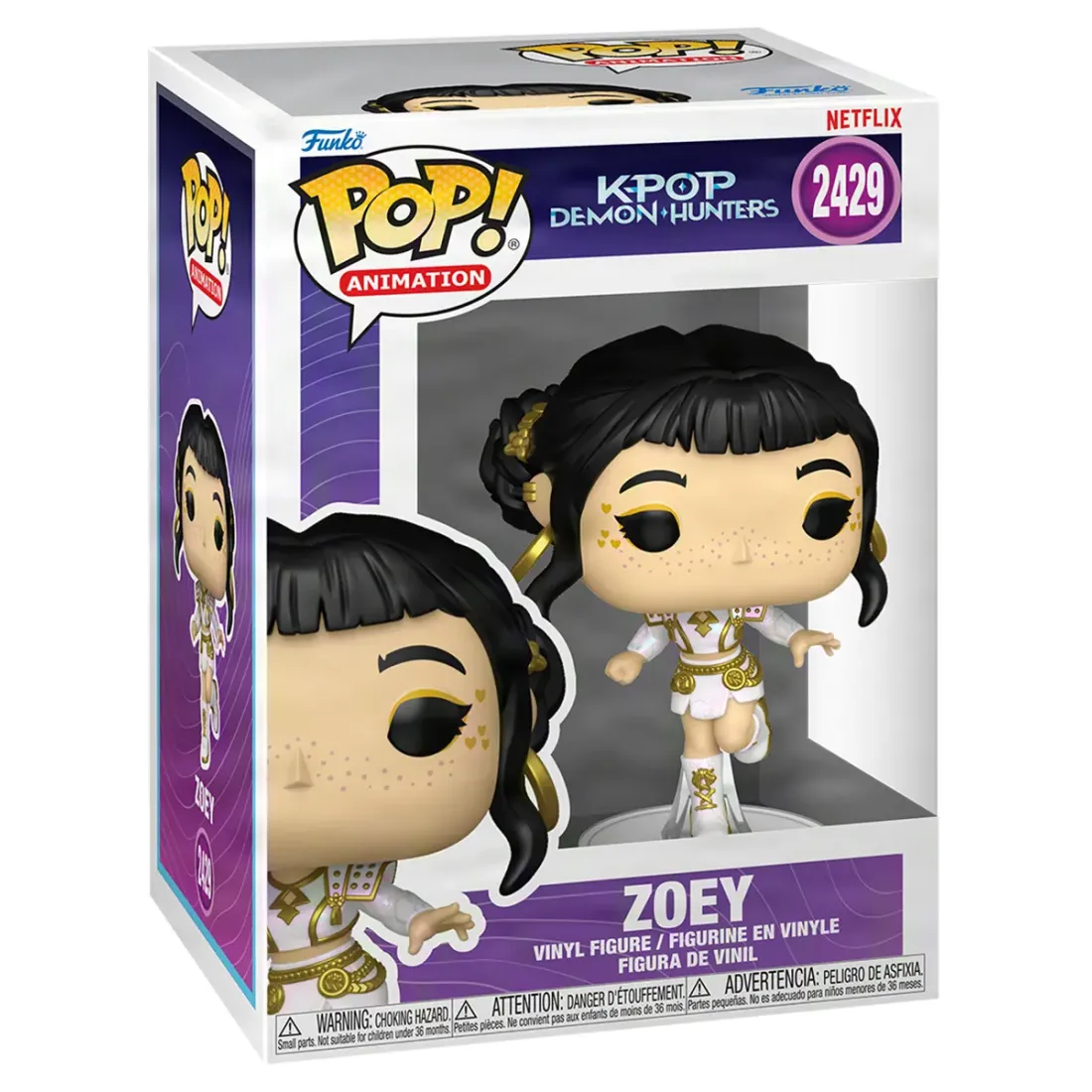 Фигурка Funko POP! Animation KPop Demon Hunters Zoey (What It Sounds Like) (2429) 95809