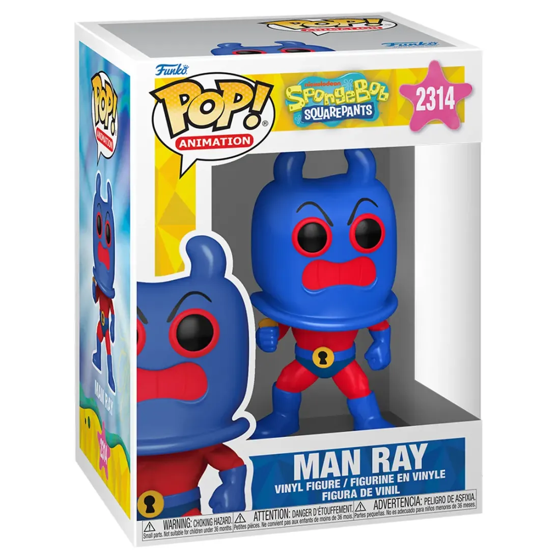 Фигурка Funko POP! Animation Spongebob Squarepants Man Ray (2314) 90364