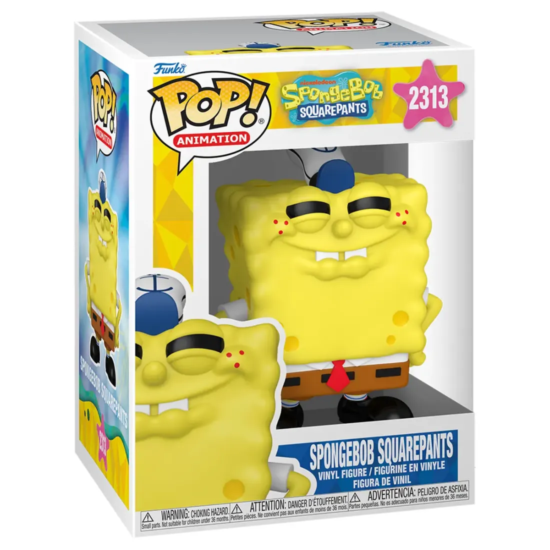 Фигурка Funko POP! Animation Spongebob Squarepants SpongeBob Squarepants (Grinning) (2313) 90363