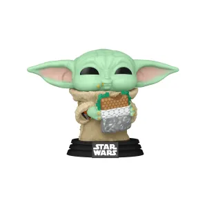 Фигурка Funko POP! Bobble Star Wars M & G Grogu with Food (841) 90821
