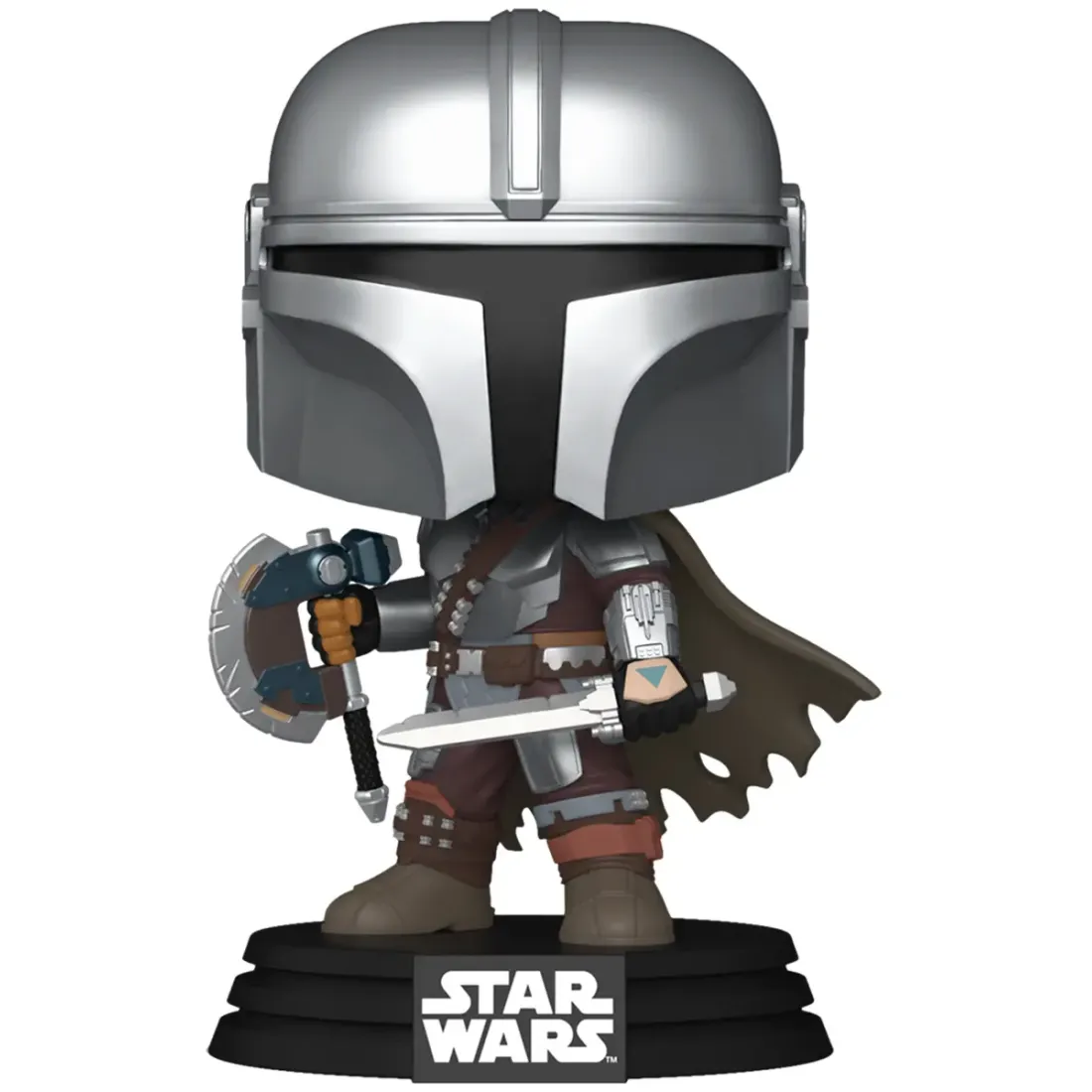 Фигурка Funko POP! Bobble Star Wars M & G S2 Mandalorian (Dual Wield) (844) 90824
