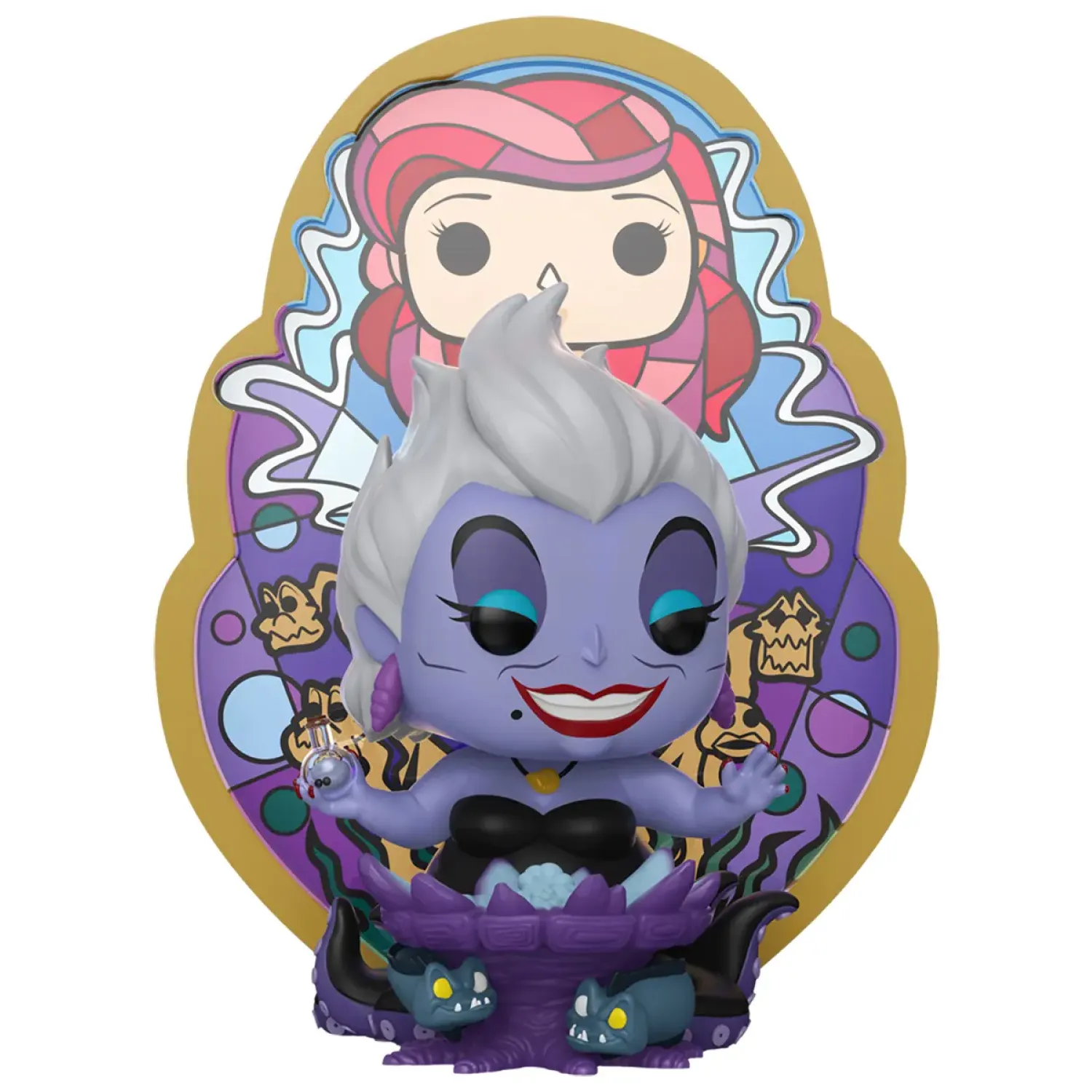 Фигурка Funko POP! Deluxe Disney Little Mermaid Ursula (Ariel Stained Glass) (1638) 77992