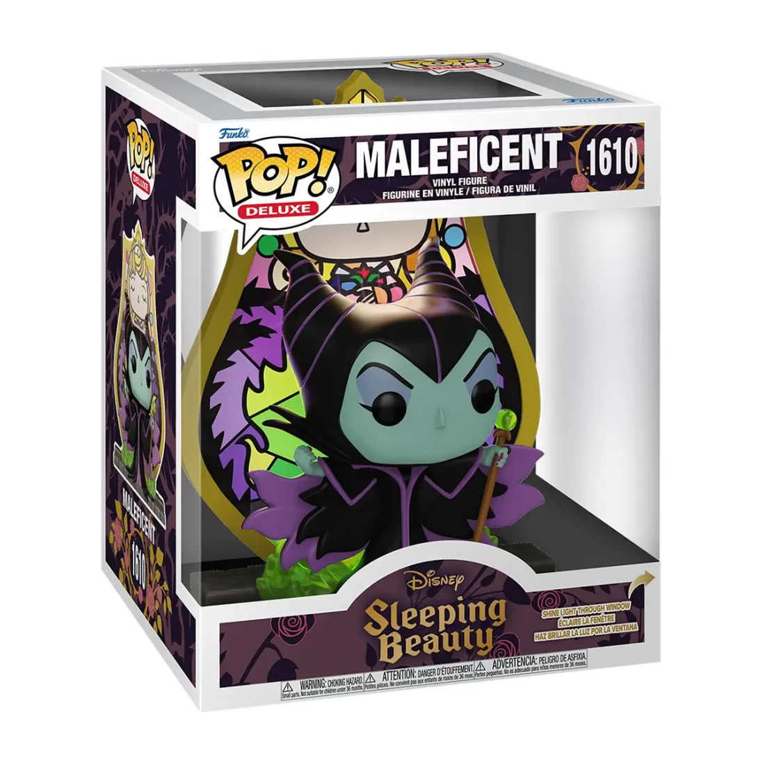 Фигурка Funko POP! Deluxe Disney Sleeping Beauty Maleficent (Aurora Stained Glass) (1610) 81678