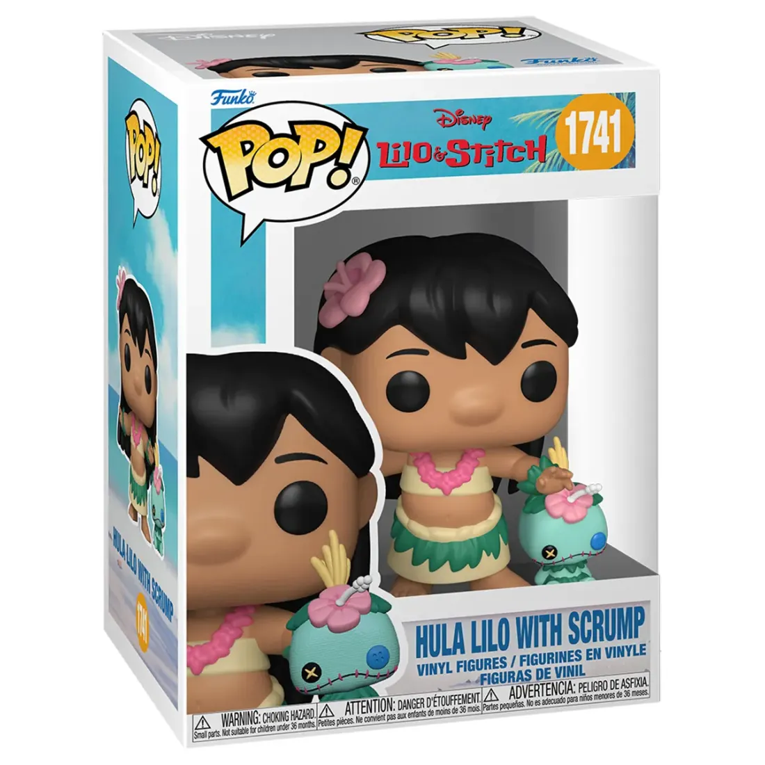 Фигурка Funko POP! Disney Lilo & Stitch S4 Hula Lilo with Scrump (1741) 90342
