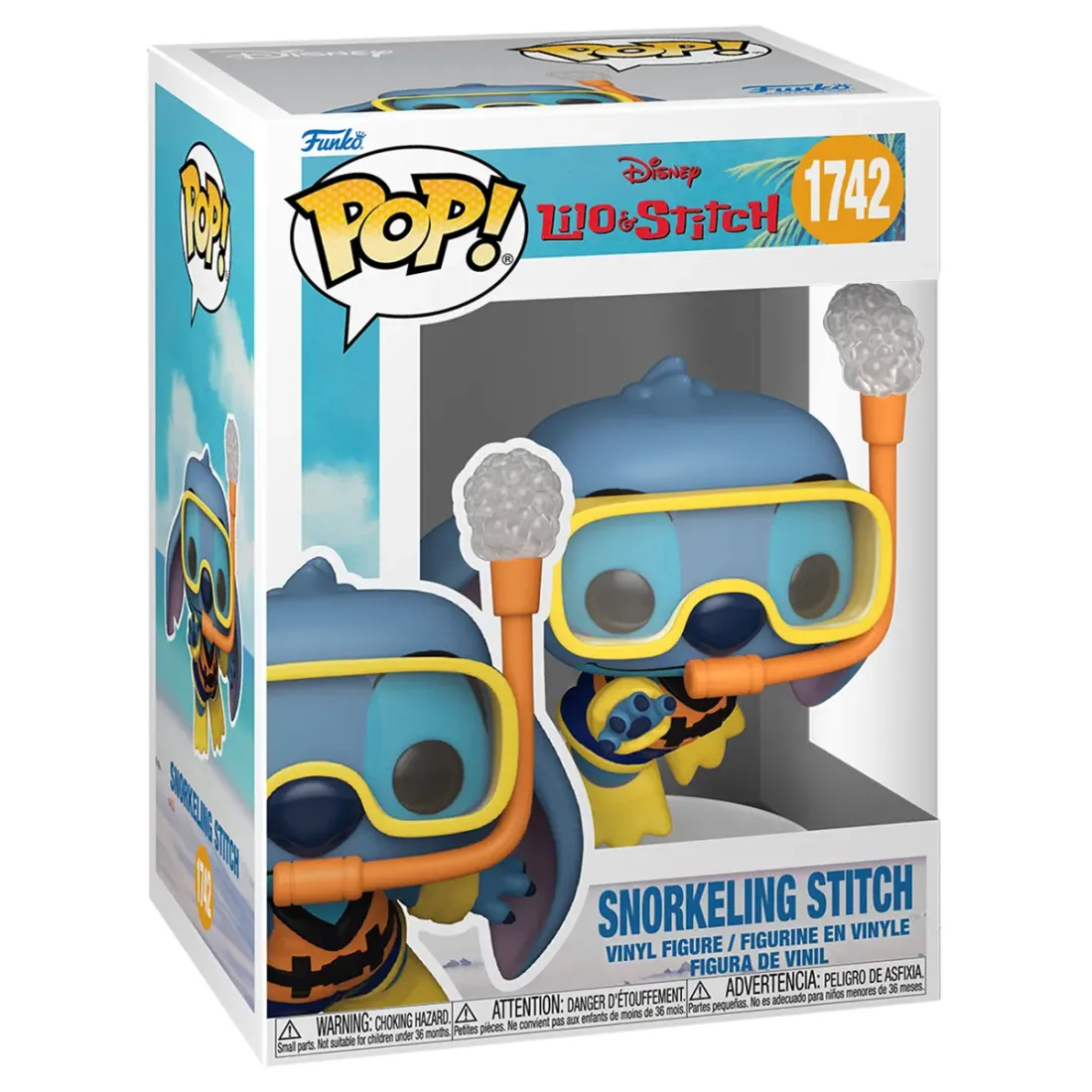 Фигурка Funko POP! Disney Lilo & Stitch S4 Snorkeling Stitch (1742) 90343