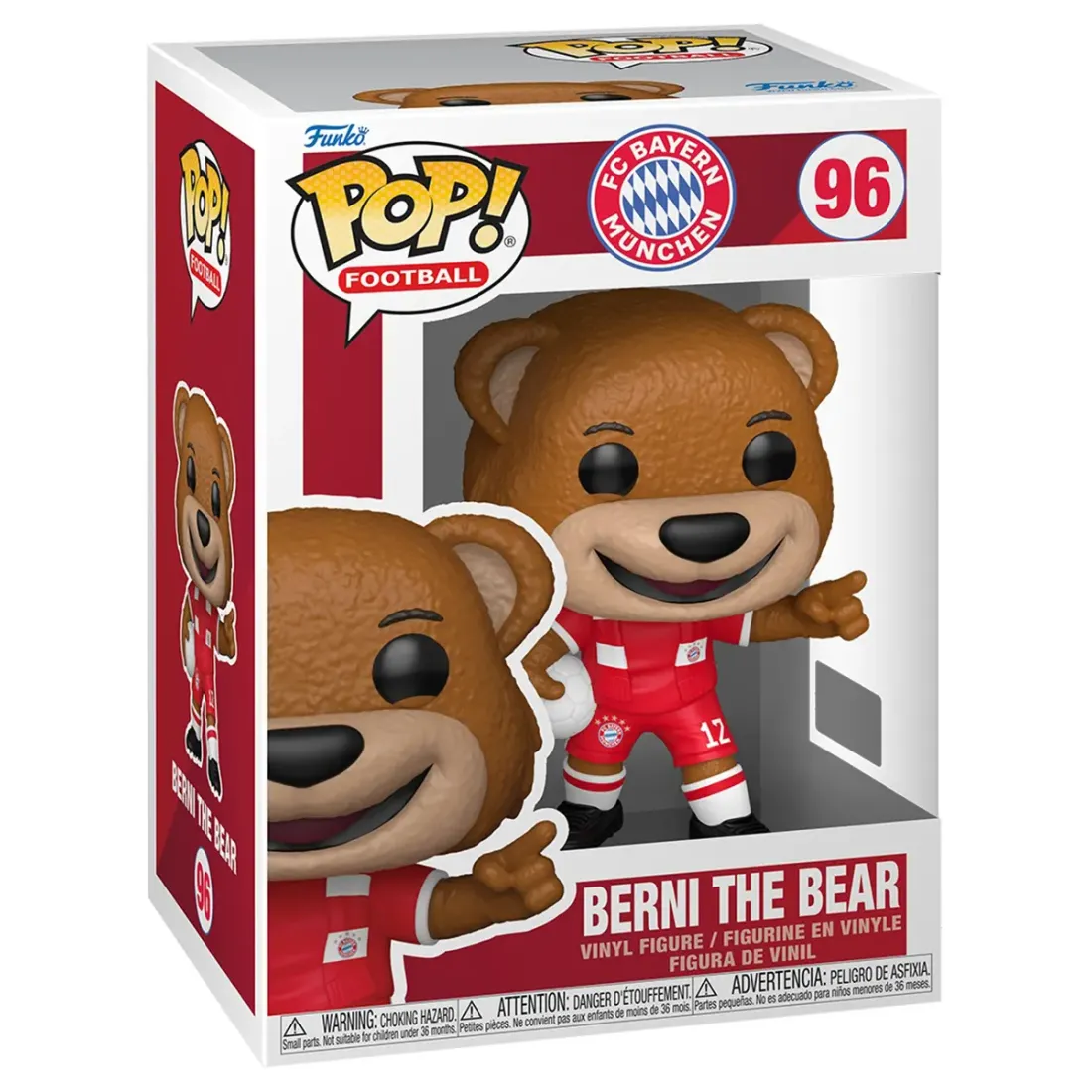 Фигурка Funko POP! Football Bayern Munich Berni The Bear (96) 93747