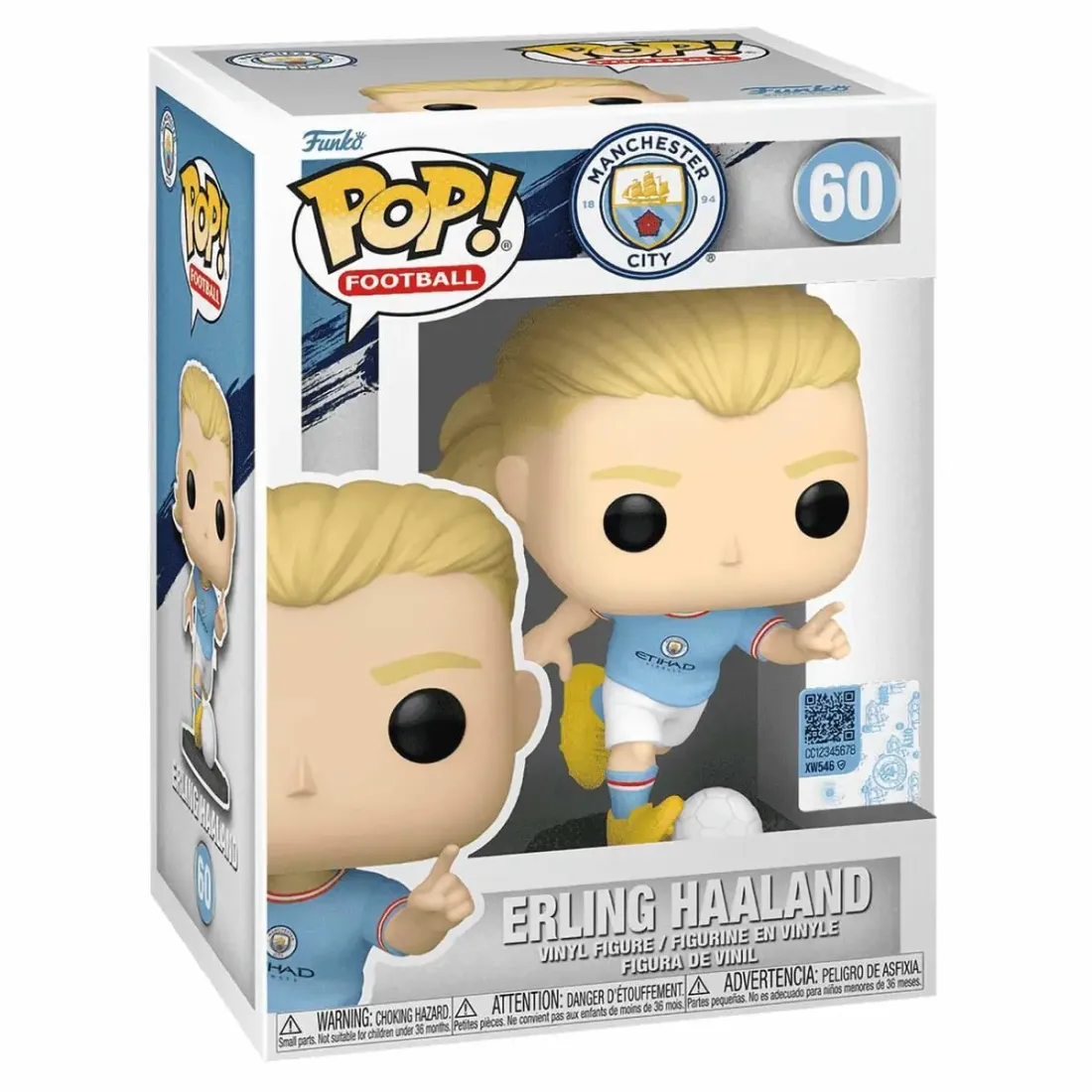 Фигурка Funko POP! Football Manchester City Erling Haaland (60) 75113