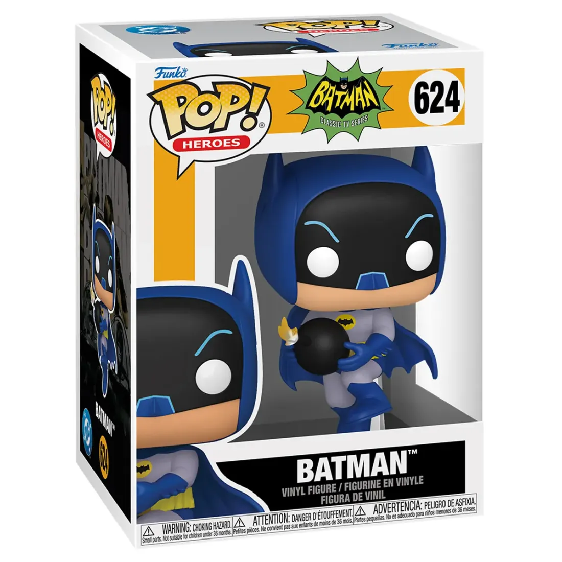 Фигурка Funko POP! Heroes Batman Classic TV Series 66 Batman w/Bomb (624) 92469
