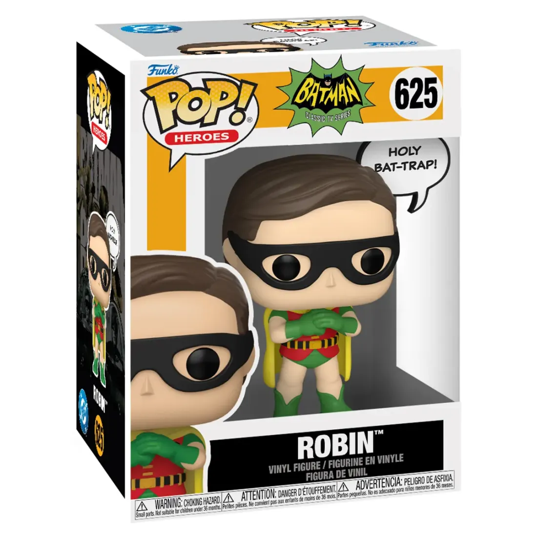 Фигурка Funko POP! Heroes Batman Classic TV Series 66 Robin Holy Bat-Trap! (625) 92470