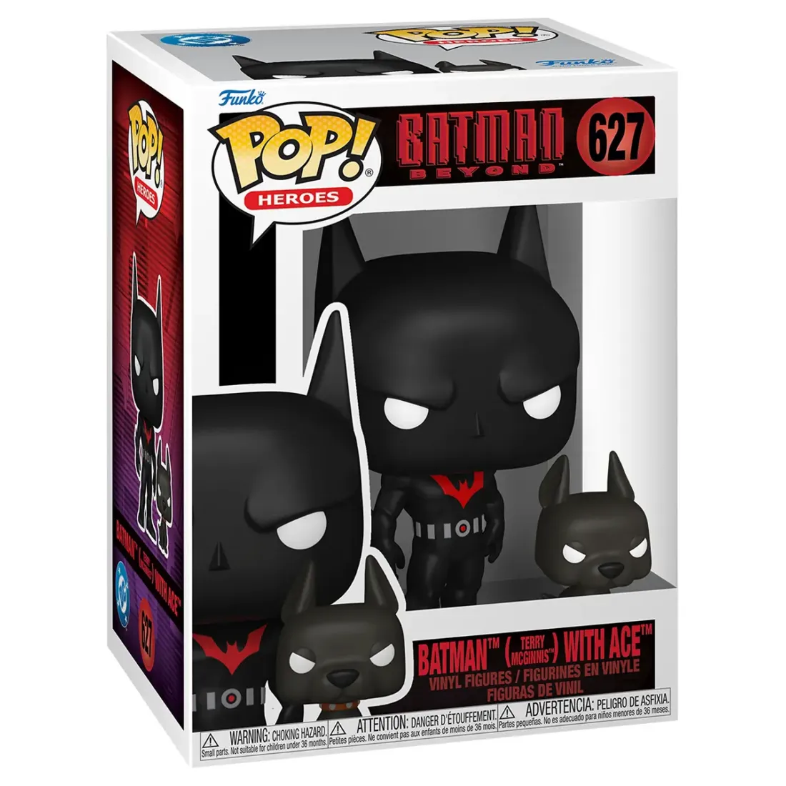 Фигурка Funko POP! Heroes DC Batman Beyond Batman (Terry McGinnis) w/Ace (627) 93229