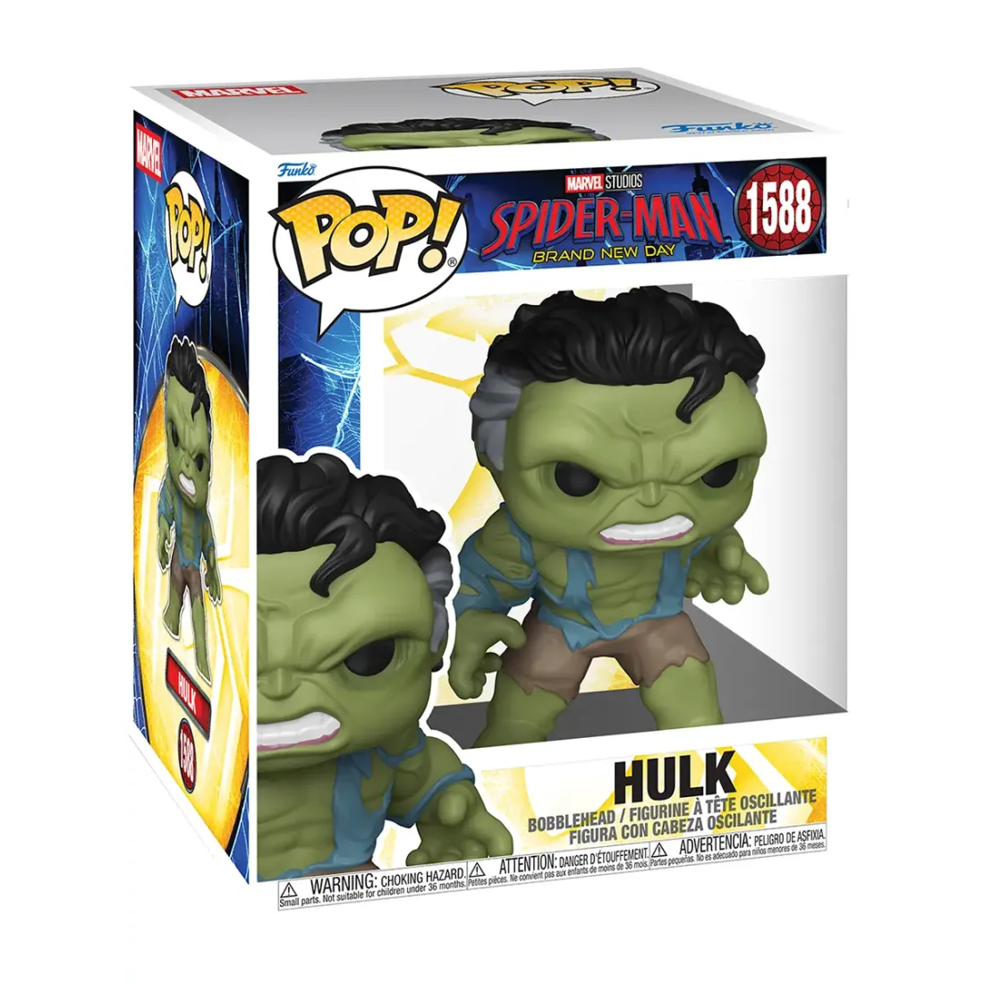 Фигурка Funko POP! Marvel Bobble Spider-Man Brand New Day Hulk 6" (1588) 83965