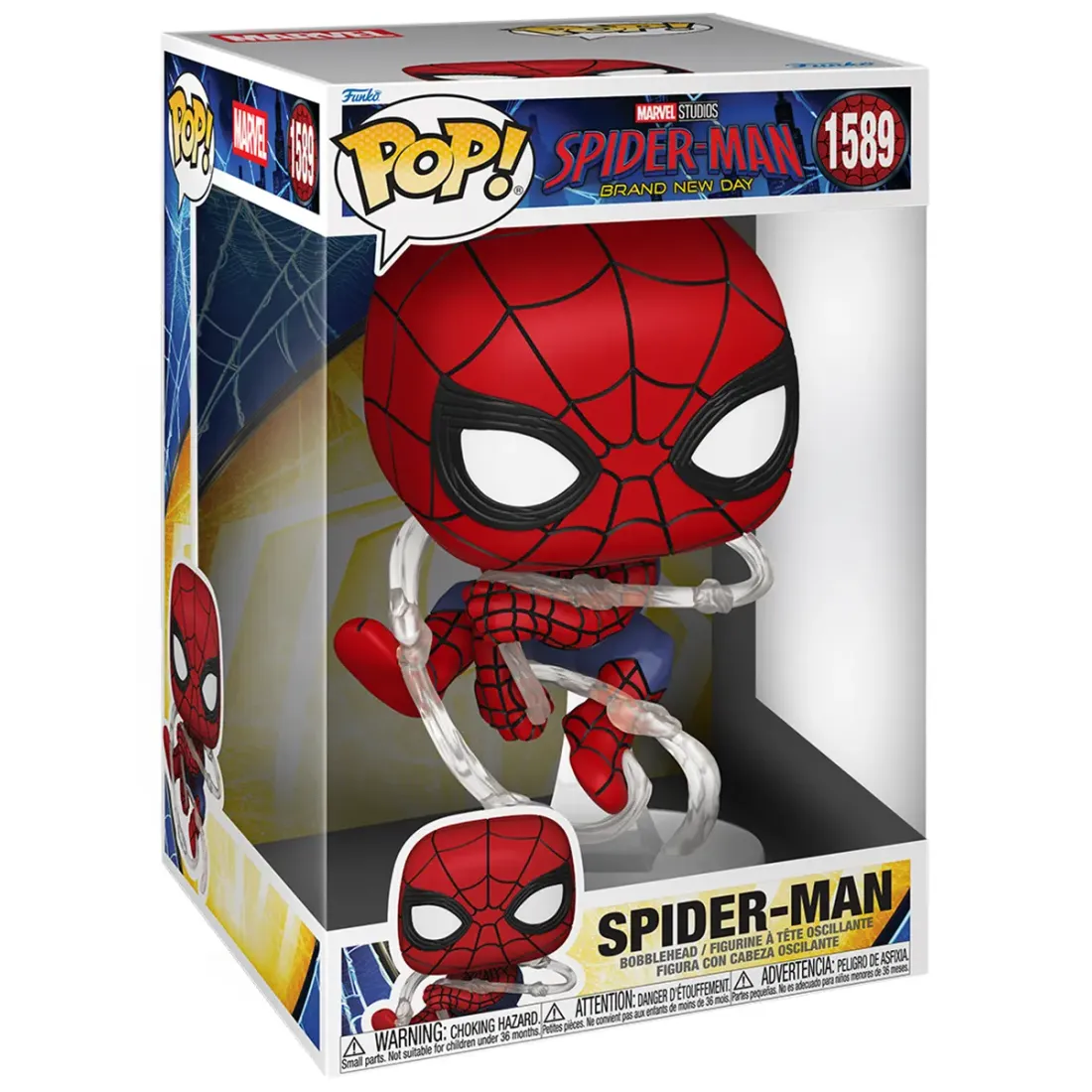 Фигурка Funko POP! Marvel Bobble Spider-Man Brand New Day Spider-Man 10" (1589) 83966