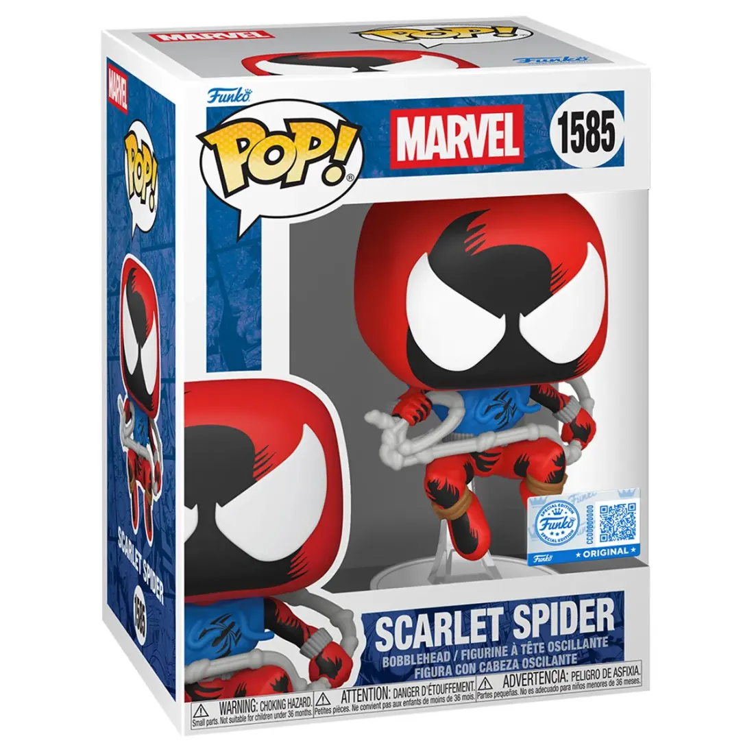 Фигурка Funko POP! Marvel Spider-Man Scarlet Spider (Exc) (1585) 91961