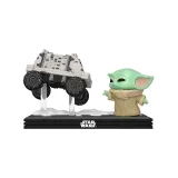 Фигурка Funko POP! Moment Bobble Star Wars M & G Grogu with Polar Mouse Droid (840) 90813