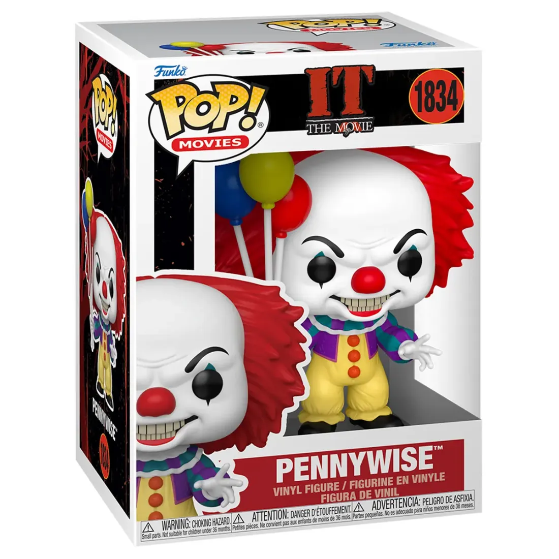 Фигурка Funko POP! Movies IT Pennywise (1990) (1834) 88354