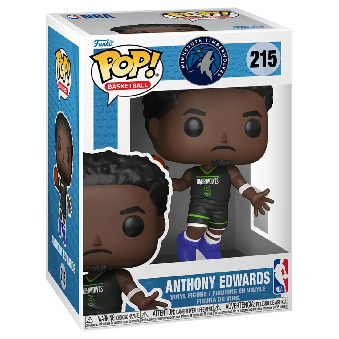 Фигурка Funko POP! NBA Timberwolves Anthony Edwards (215) 86382