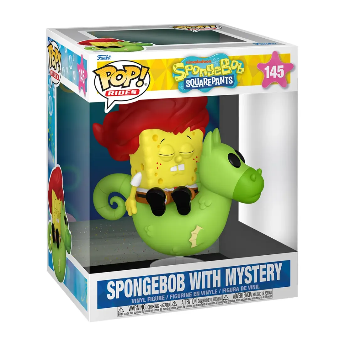 Фигурка Funko POP! Rides Spongebob Squarepants Spongebob and Mystery (145) 90366