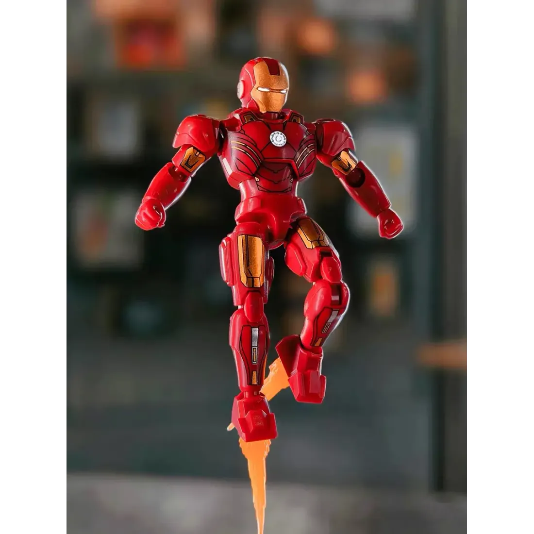 Сборная модель Мстители Железный человек Infinite Legend Doll Part 2 Blind Box 03602 1 шт 10 см