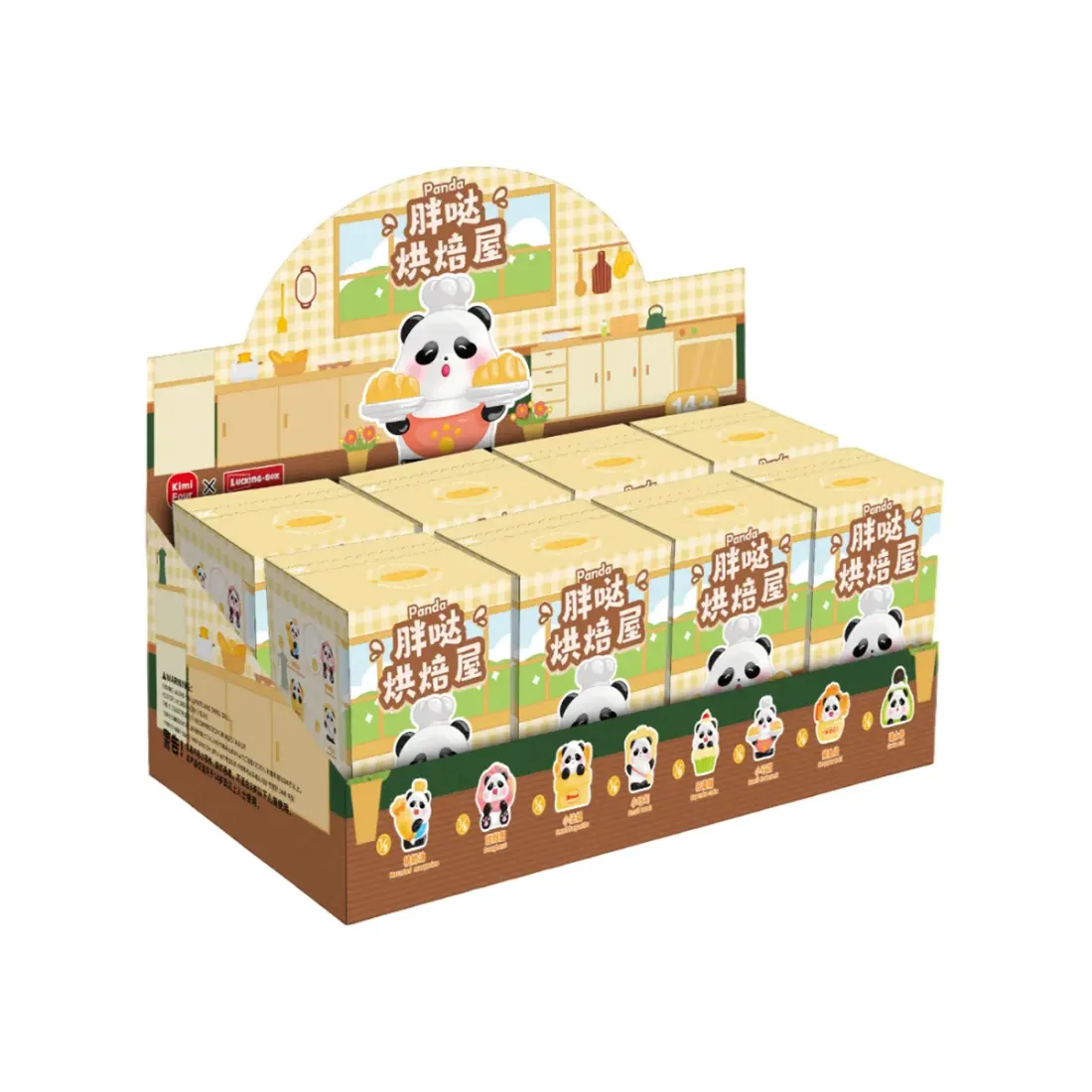 Фигурка Panda Bakery Blind Box 1 шт 9 см
