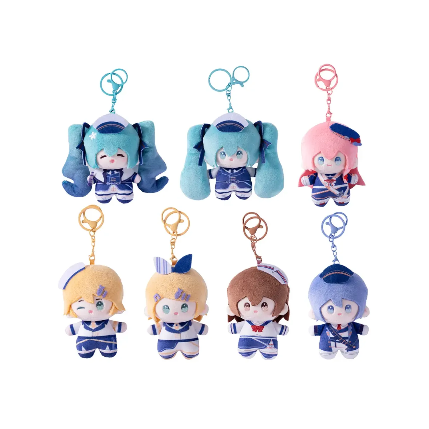 Фигурка Аниме Плюш Хатсуне Мику Song of the Tides Plush Nunu Doll Pendant Blind Box 1 шт 11 см
