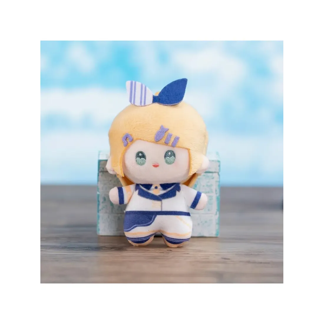 Фигурка Аниме Плюш Хатсуне Мику Song of the Tides Plush Nunu Doll Pendant Blind Box 1 шт 11 см