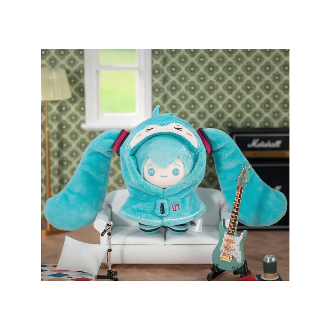 Фигурка Аниме Плюш Хатсуне Мику Mini Shawl Blind Box Series 1 шт 13 см