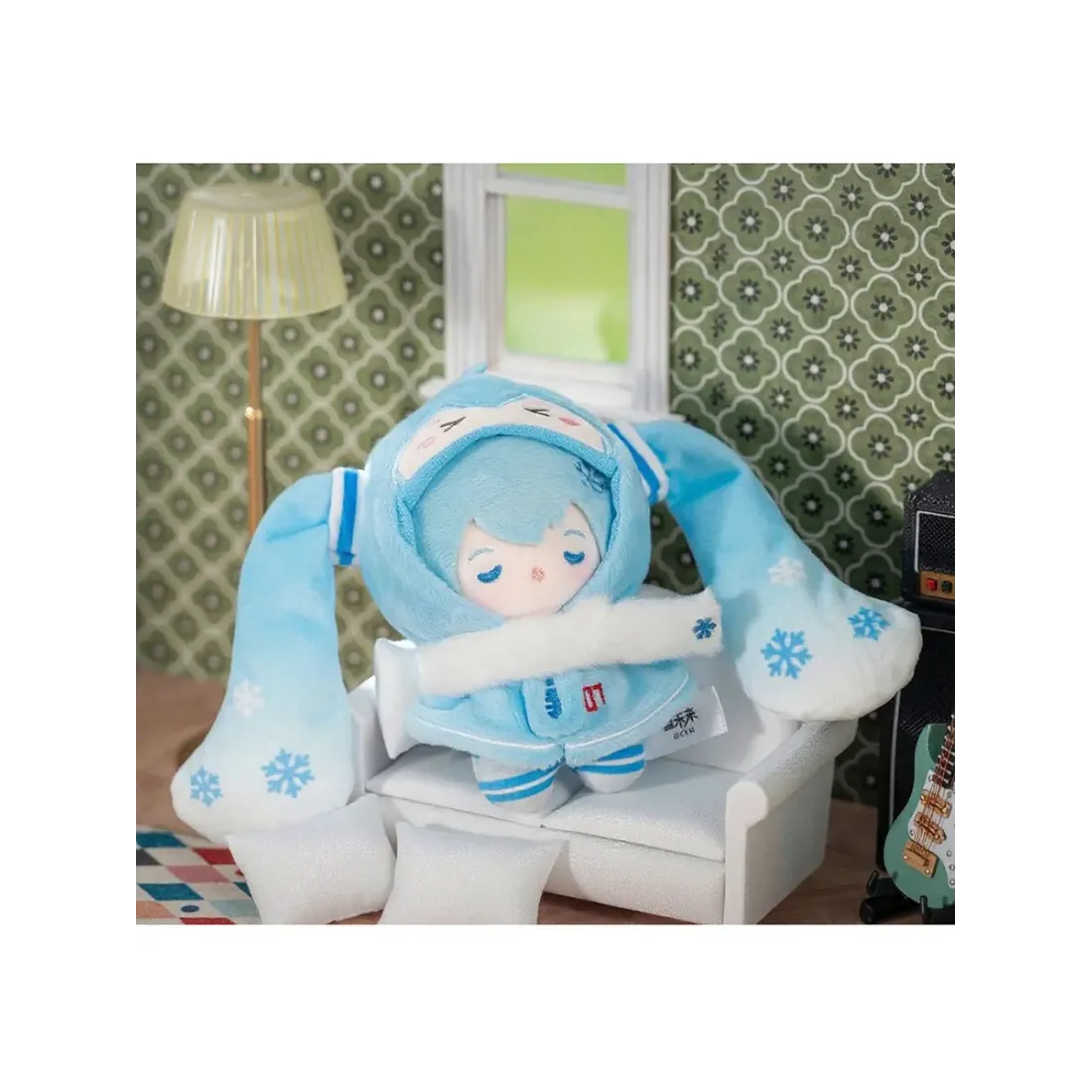 Фигурка Аниме Плюш Хатсуне Мику Mini Shawl Blind Box Series 1 шт 13 см