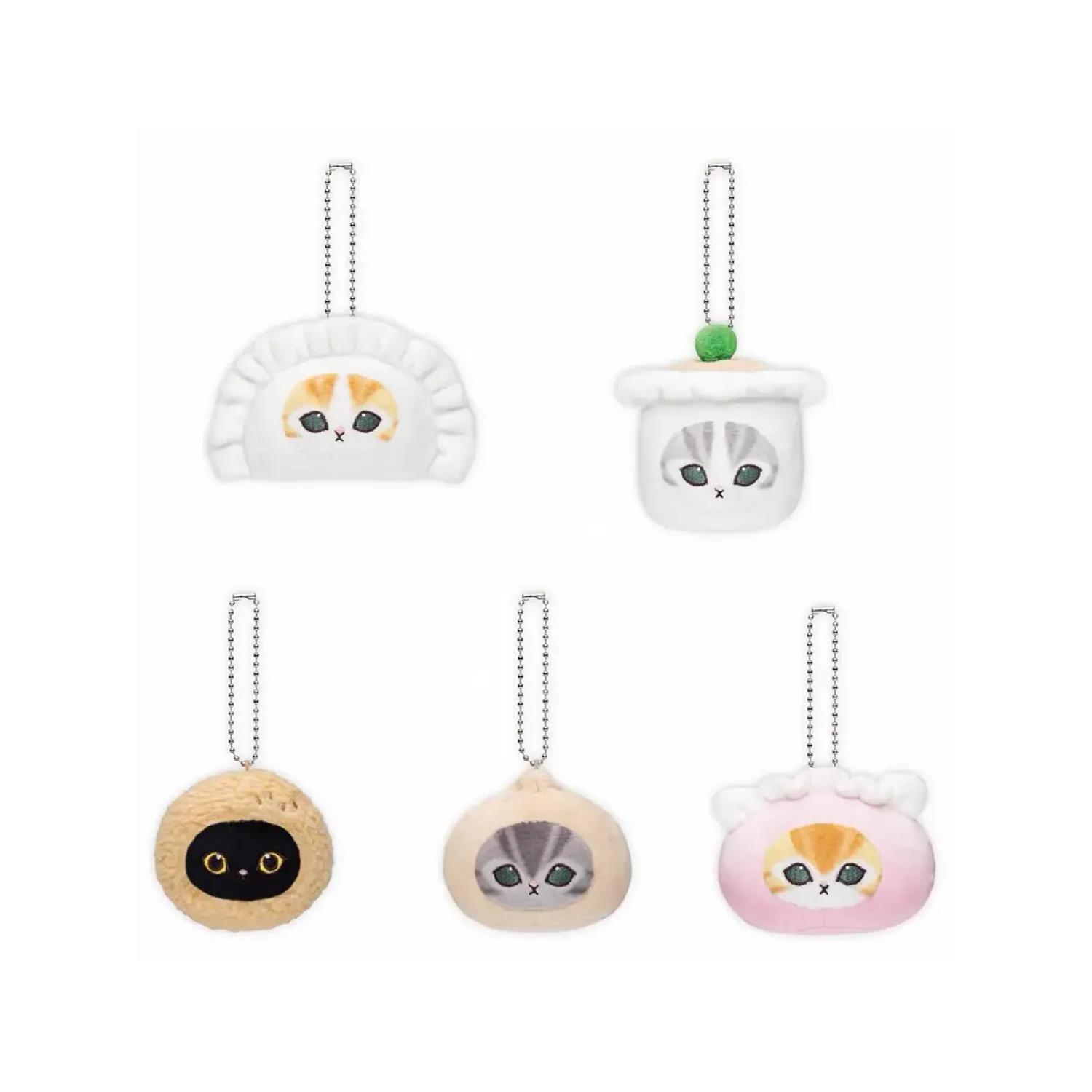 Брелок Плюш Mofusand Dim Sum Series 1 шт 6 см