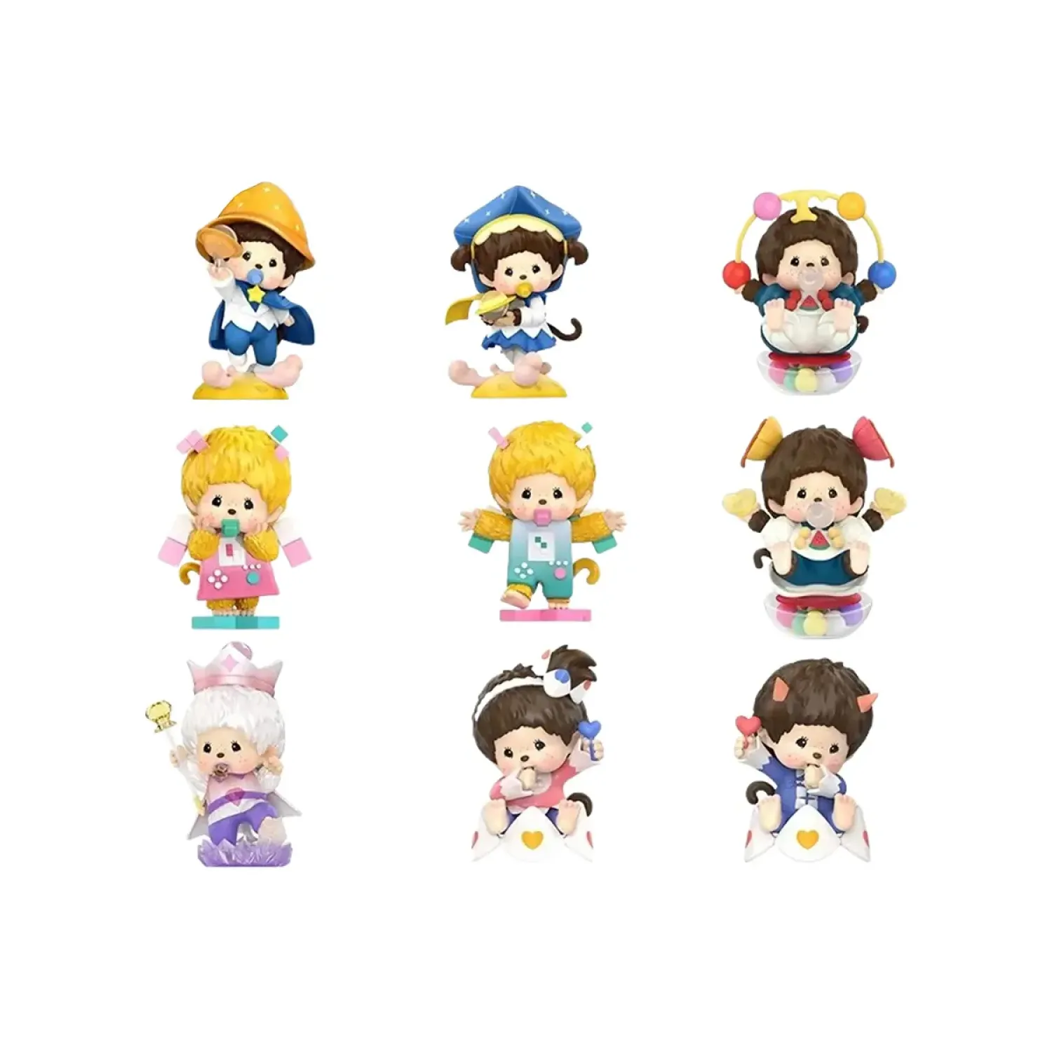 Фигурка Monchichi Searching Figurine Blind Box 1 шт 9 см
